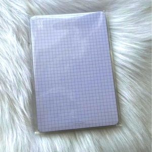 SOLD Cloth and Paper Grid Notepad